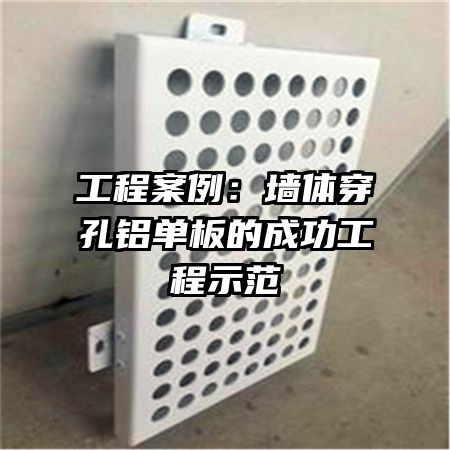 ���̰�����ǽ�崩��������ĳɹ�����ʾ��